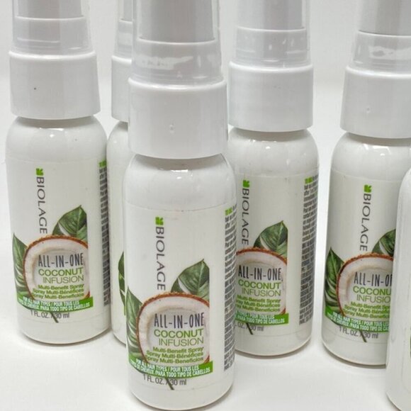 Matrix Biolage All-in-1 Coconut Infusion Multi-Benefit Leave-In 1oz NEW  30 Pack - Picture 2 of 2